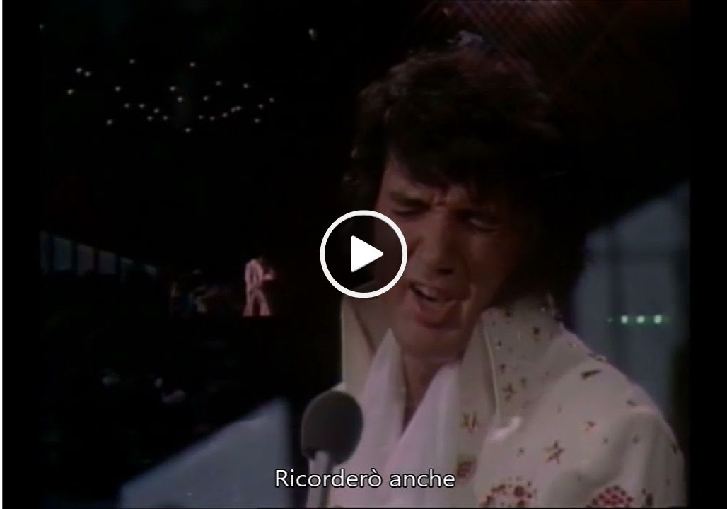 Elvis Presley –  I’ll Remember You (Aloha From Hawaii, Live in Honolulu, 1973)